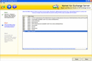 Exchange Mailbox Recovery screenshot